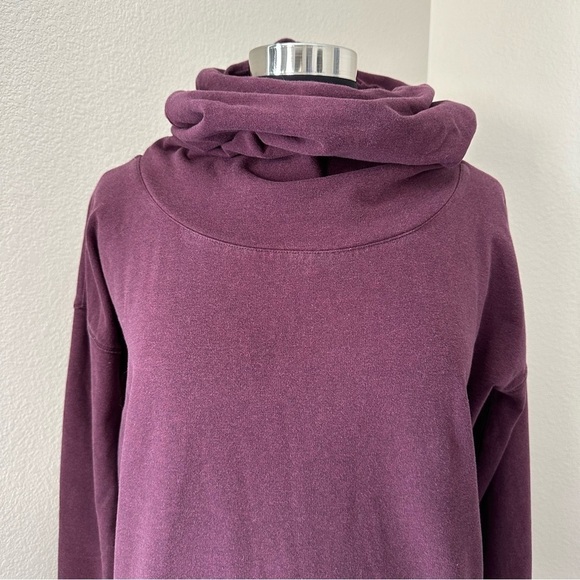 Lululemon Stress Less Hoodie Heathered Bordeaux Drama - Picture 4 of 17
